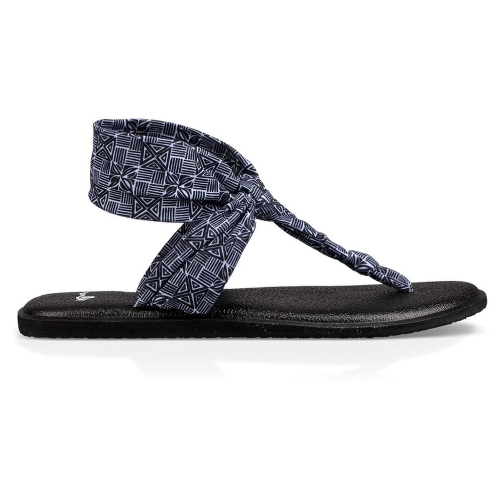 BNWOT Sanuk Yoga Sling Ella Print Women's Sandals Size US 7
